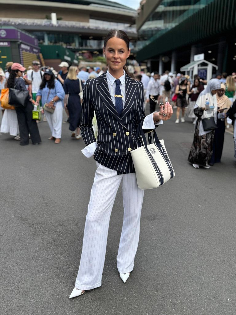 Jade Holland Cooper at Wimbledon