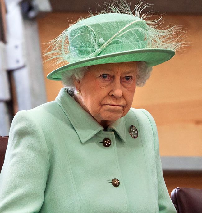 queen not happy