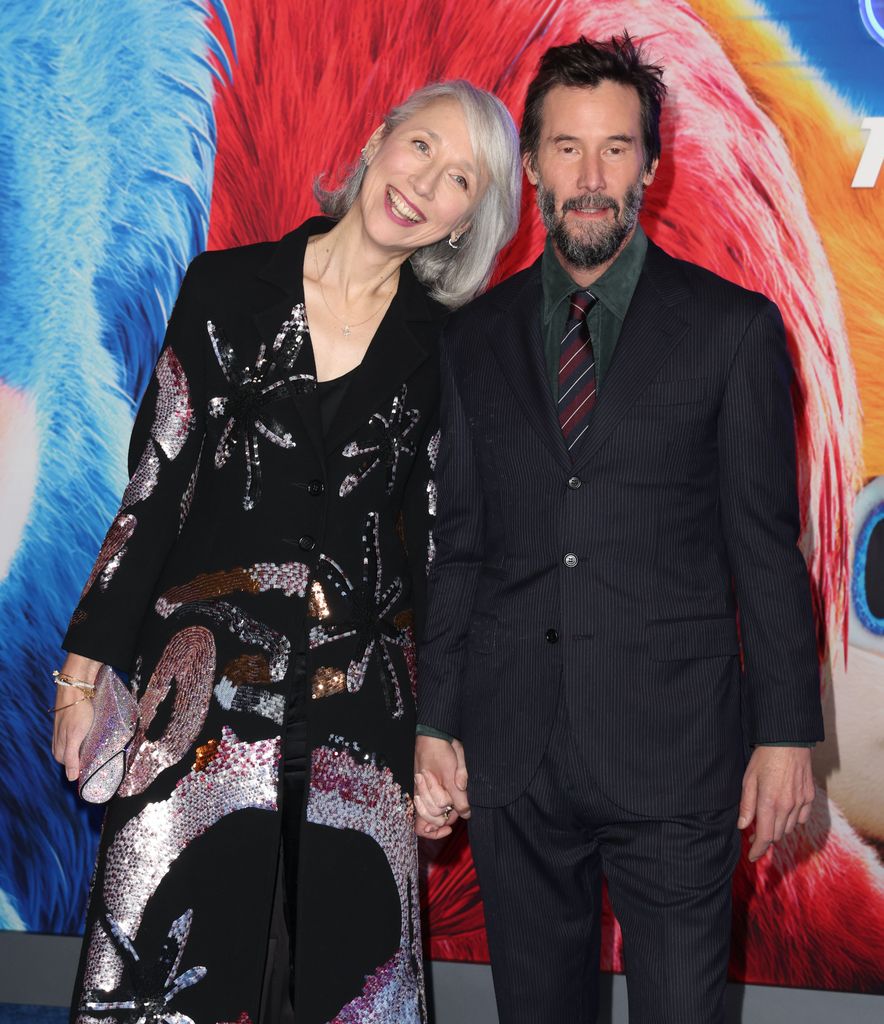 Keanu Reeves and Alexandra Grant
'Sonic the Hedgehog 3' film premiere, Los Angeles, California, USA - 16 Dec 2024