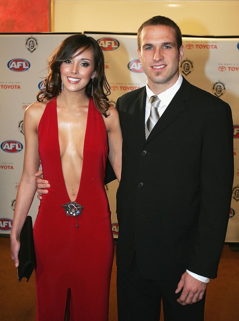Rebecca and Chris Judd at the Brownlow Awards