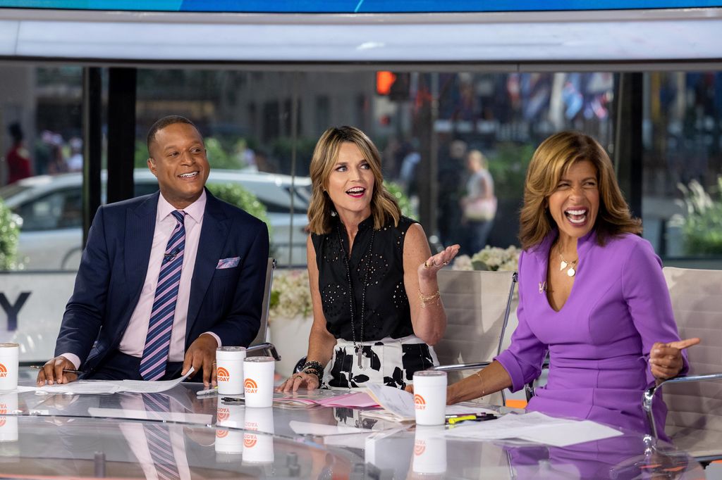 Today hosts Craig Melvin, Hoda Kotb, and Savannah Guthrie had mixed emotions