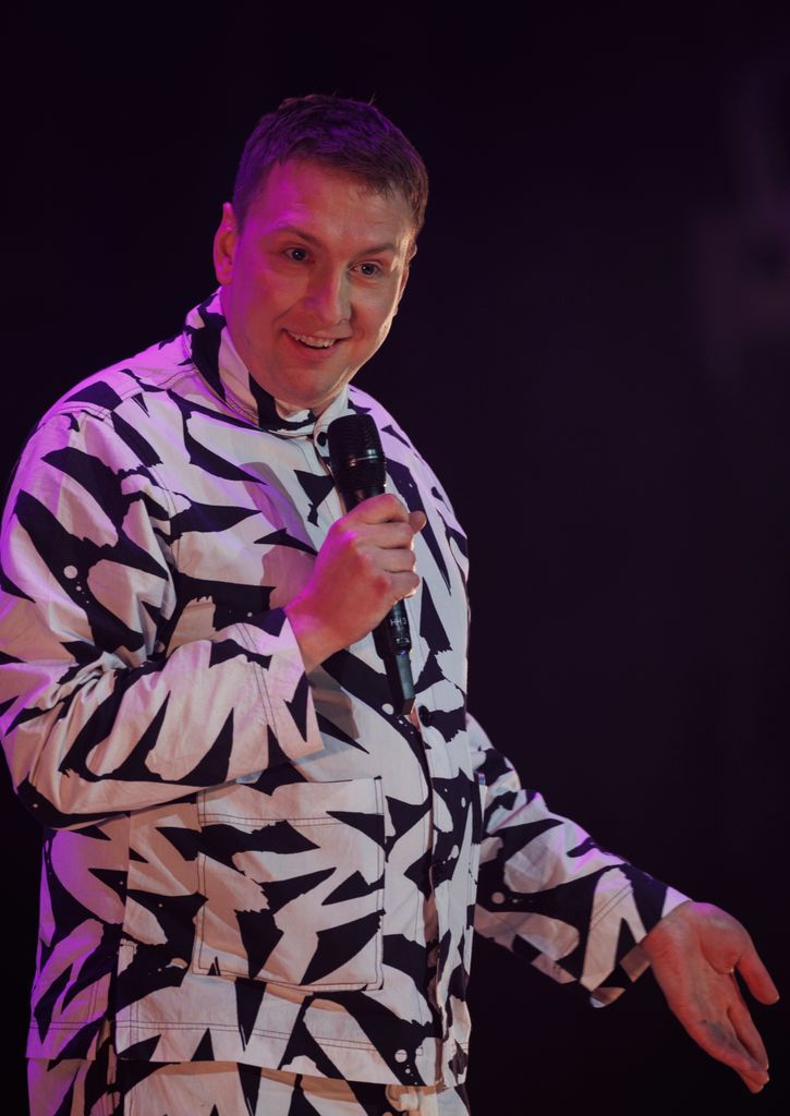 Joe Lycett performing