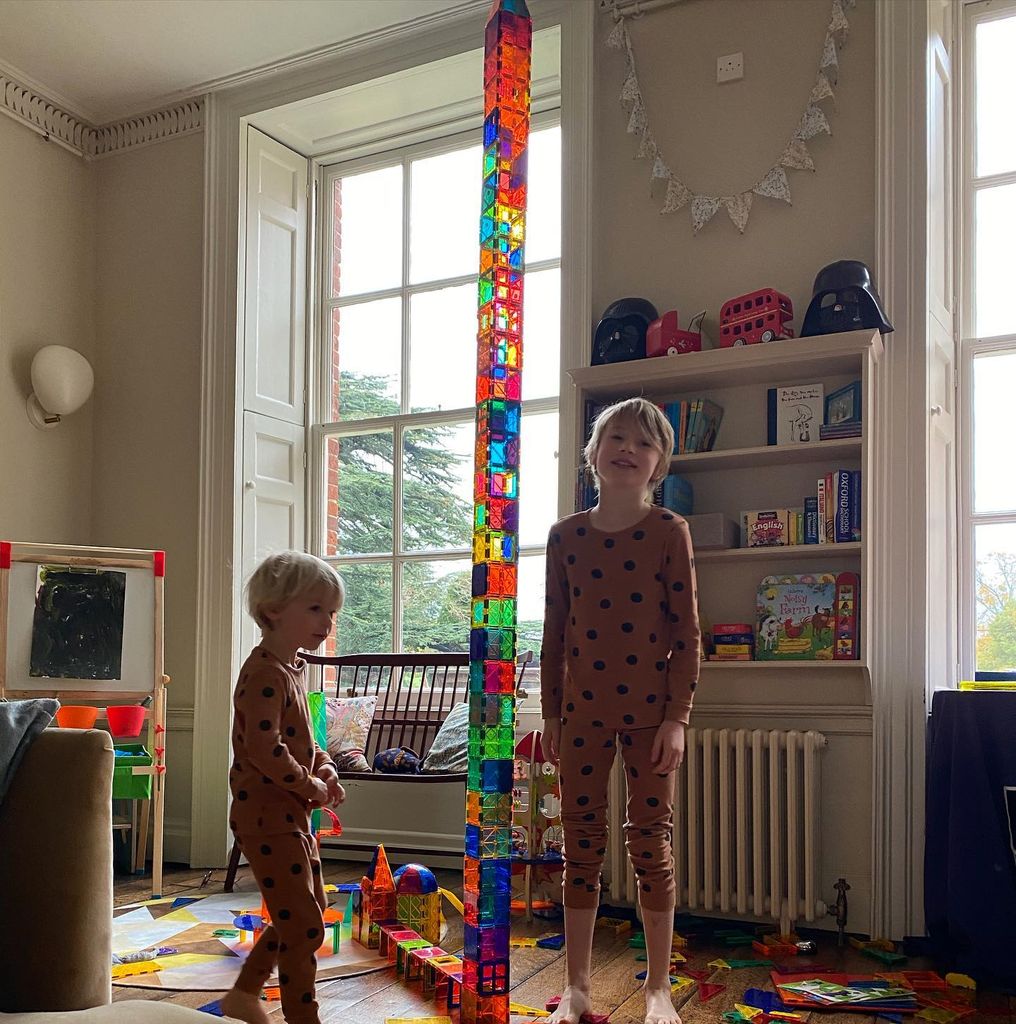 Jamie's kids at home in dedicated playroom