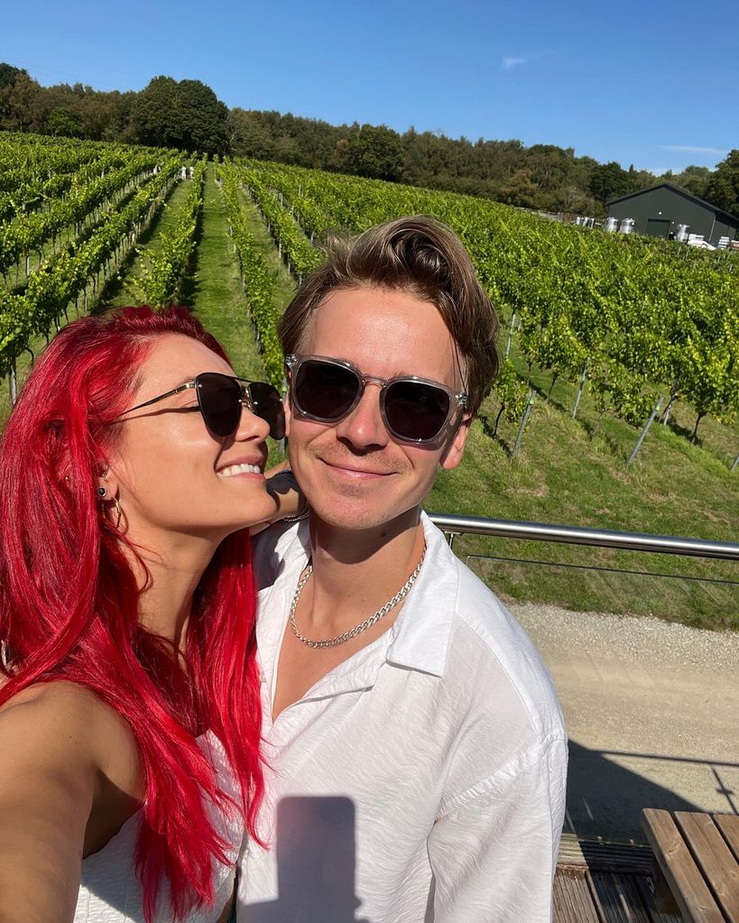 Joe and Dianne in vineyard