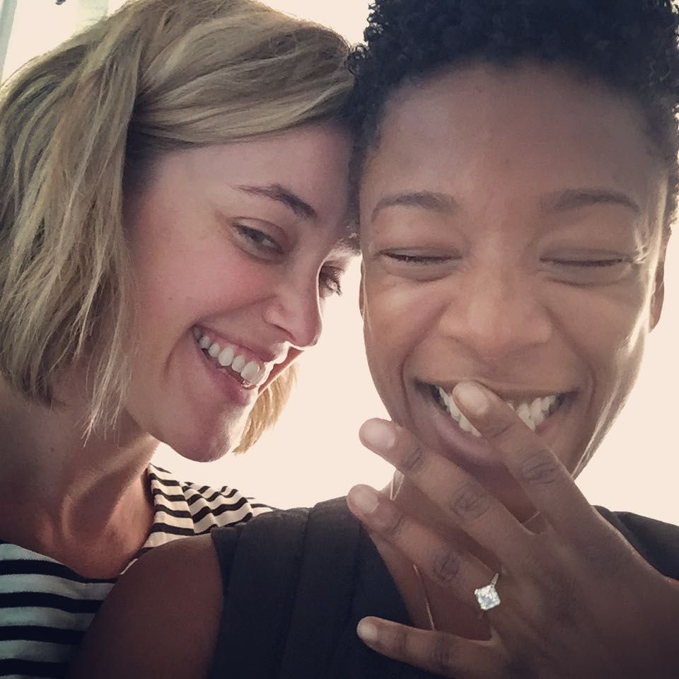 Samira Wiley and Lauren Morelli