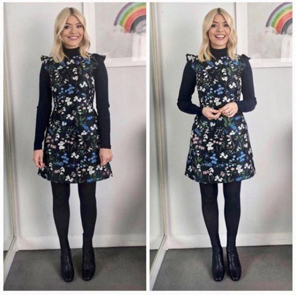 Holly Willoughby outfit post This Morning