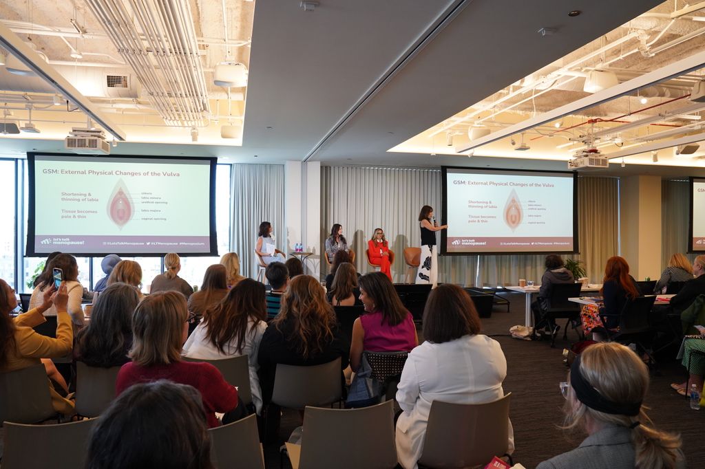 There was such a positive buzz in the room at The Let's Talk Menopause event in Chicago