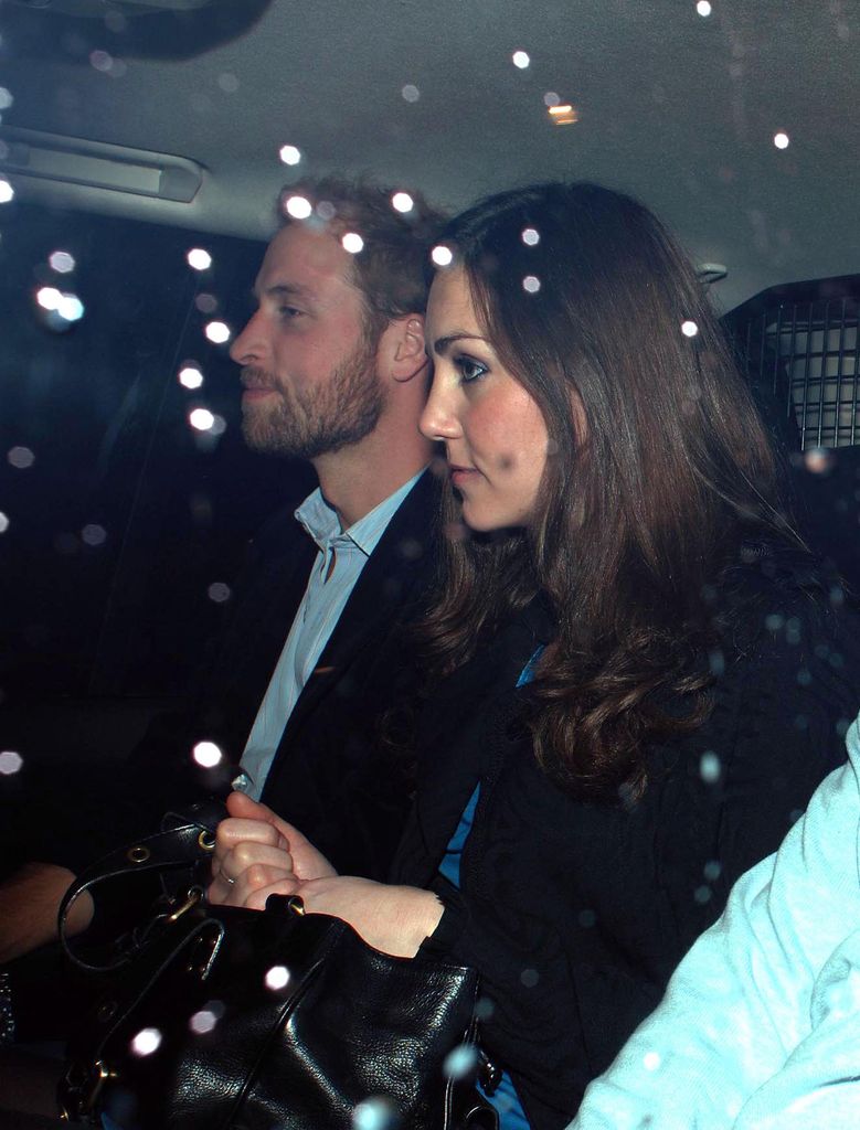 Prince William and Kate Middleton arriving at Whisky Mist
