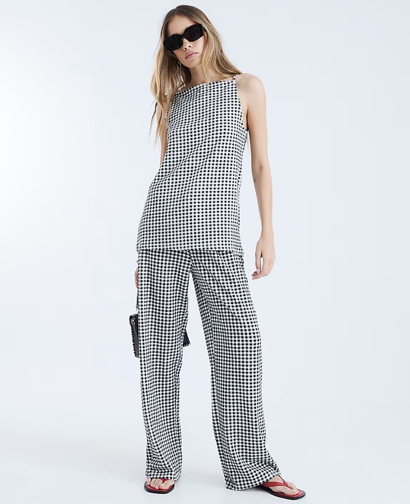 River Island Gingham Co-Ord