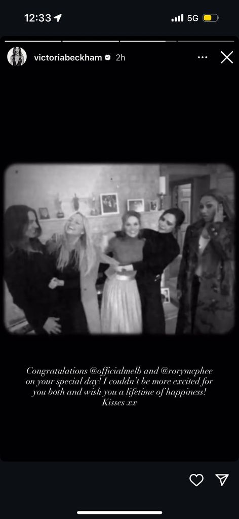 The heartwarming message shared by Victoria