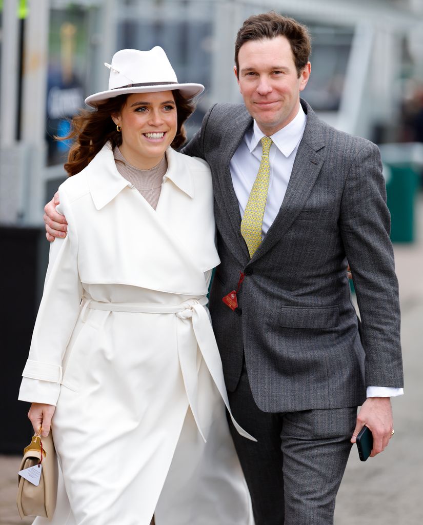 Princess Eugenie and Jack Brooksbank at Cheltenham Festival