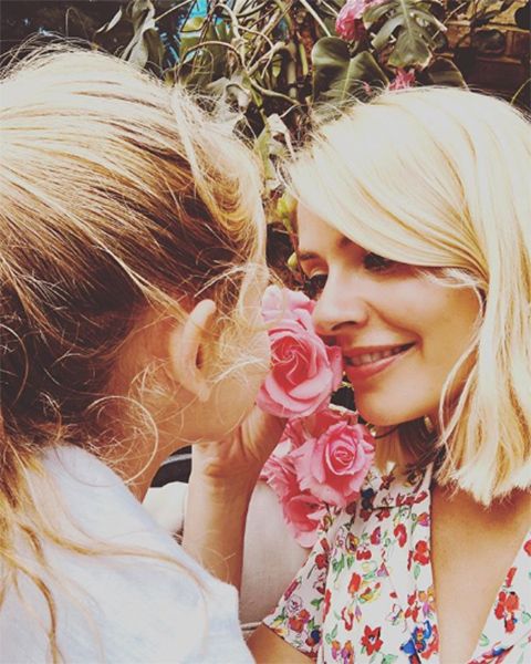 holly willoughby with daughter belle