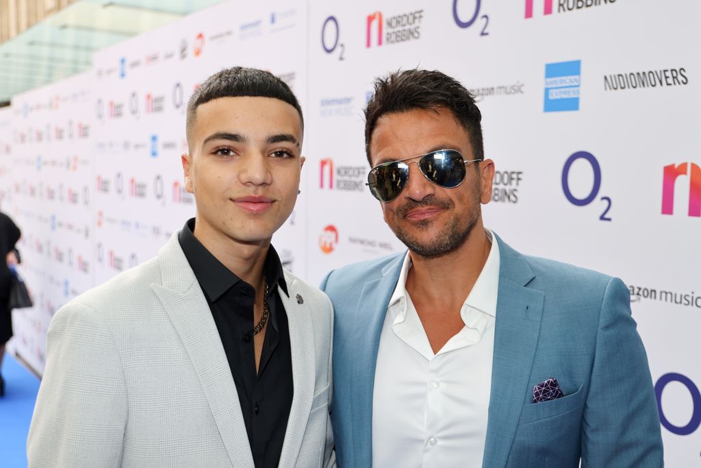 junior and peter andre