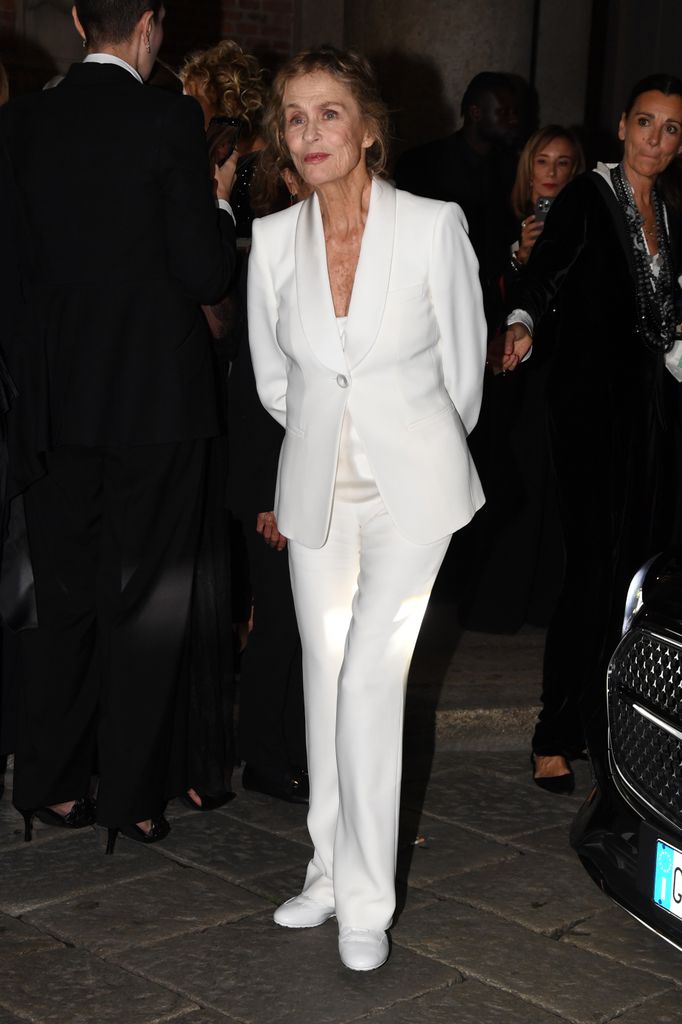 Lauren Hutton during Milan Womenswear Spring/Summer 2026 Fashion Week 