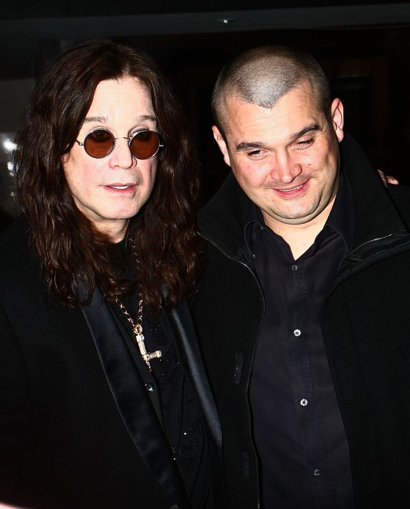 Ozzy Osbourne and his son Louis Osbourne in 2009