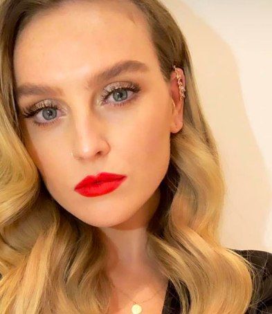 perrie red lips