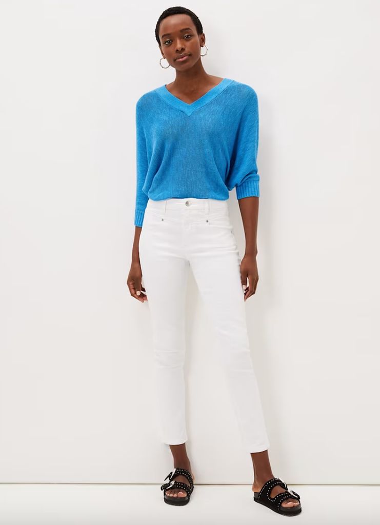 Phase Eight white skinny jeans