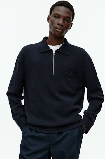 Arket zip jumper