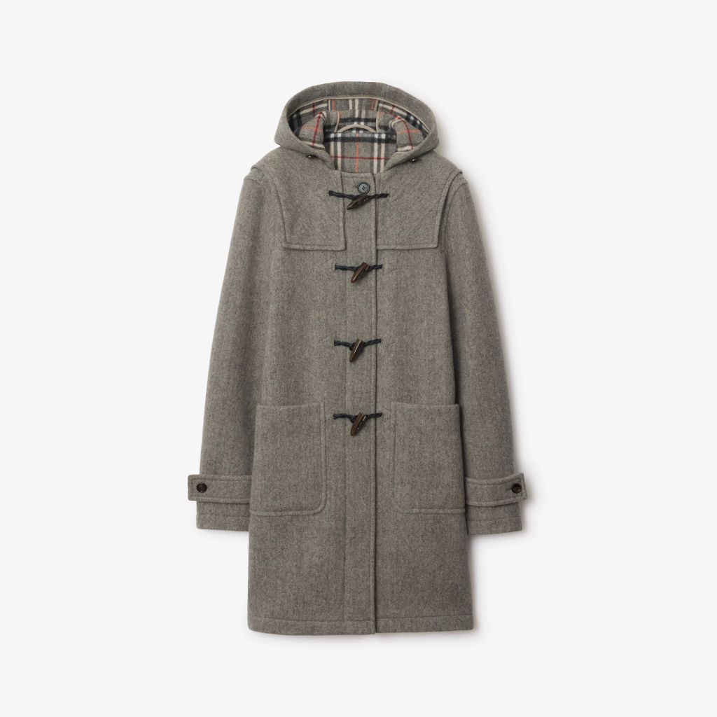 Wool Duffle Coat Burberry