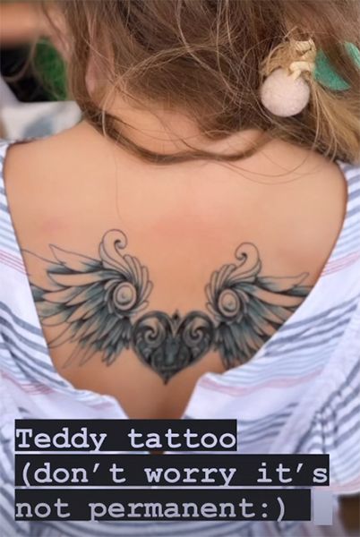 ayda field daughter tattoo