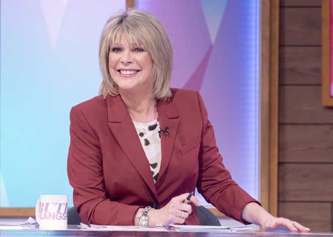 ruth langsford smilling