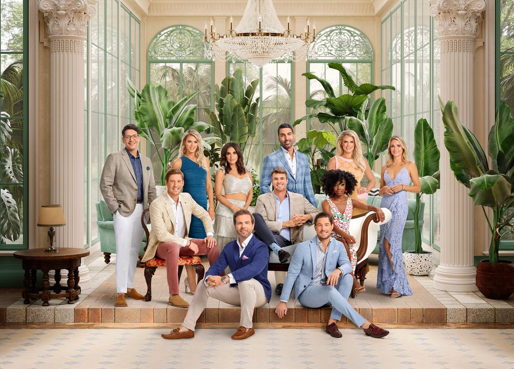 odrigo Reyes, Austen Kroll, Olivia Flowers, Leva Bonaparte, Jarrett Thomas, Shep Rose, Rod Razavi, Craig Conover, Venita Aspen, Madison LeCroy, Taylor Ann Green of Southern Charm, 2021