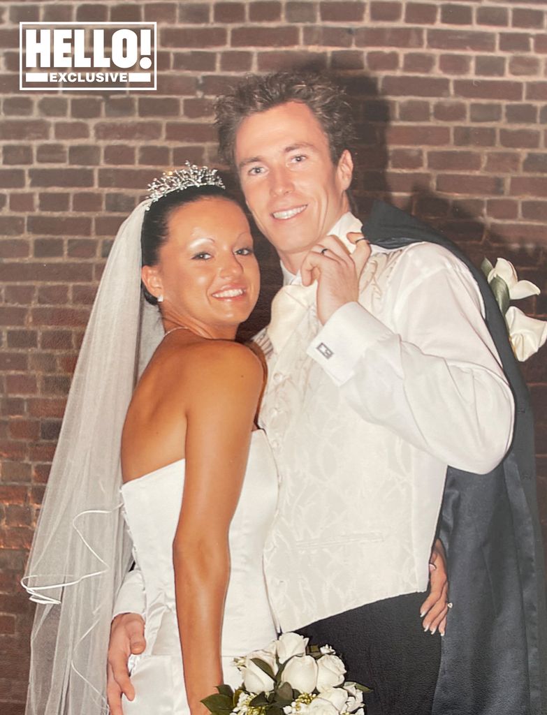 James and Ola Jordan on their wedding day