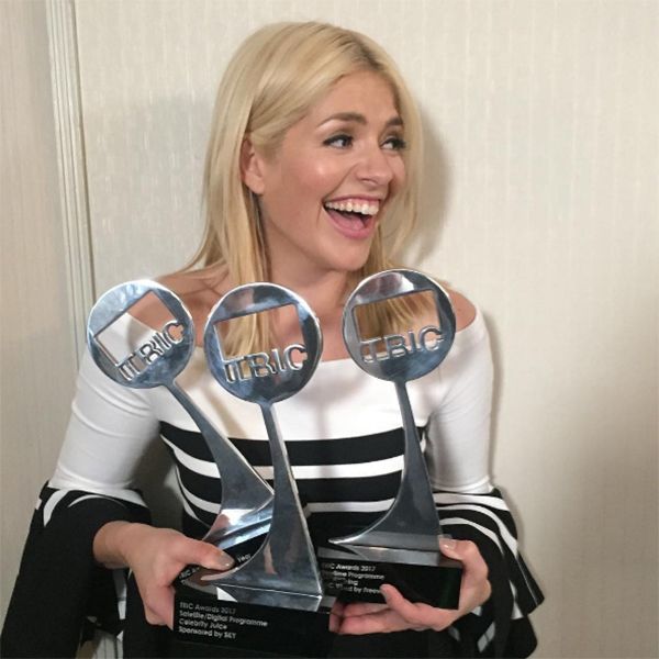holly willoughby tric awards instagram