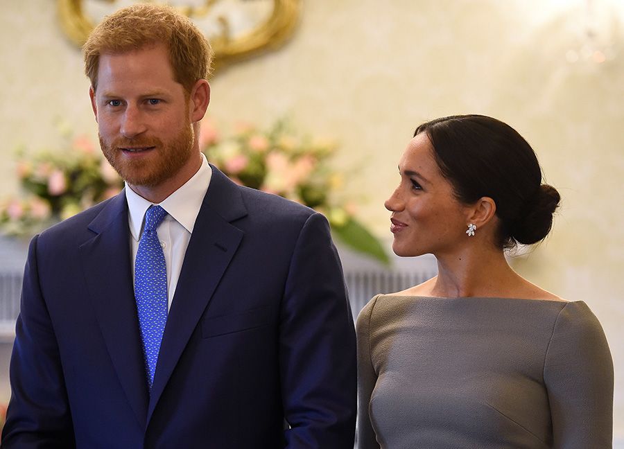 meghan harry dublin smiling