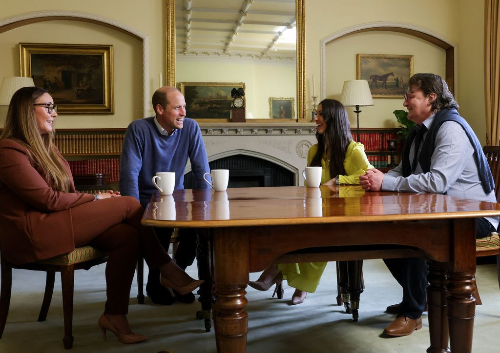 William with Gemma, Sabrina and Wayne