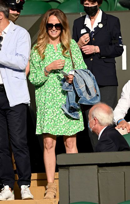 Andy Murray's wife Kim Sears wows Wimbledon fans in bold floral mini dress  | HELLO!