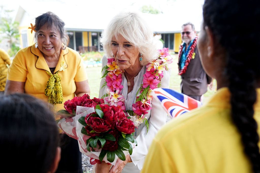 Camilla mengunjungi taman kanak-kanak pada hari Jumat