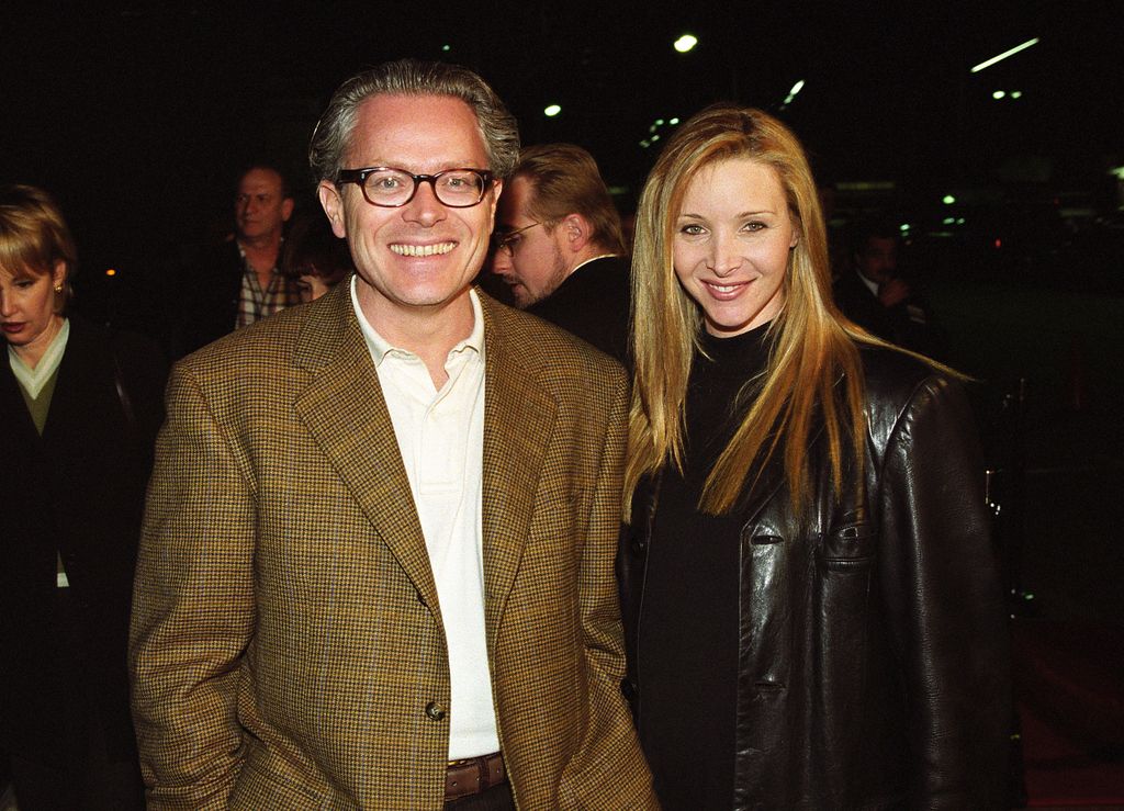 Michael Stern and Lisa Kudrow, pictured in 1998, the year they welcomed their son, Julien