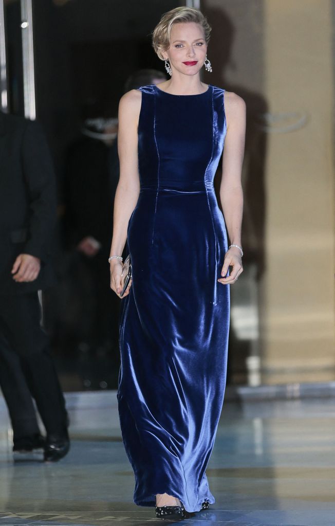 Princess Charlene of Monaco arrives for the MONAA Gala