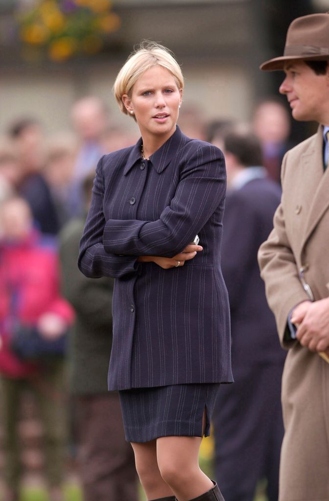 Zara Phillips, Daughter Of Princess Anne, With A Suntan From Her Travels In Australia  And New Zealand, At Cheltenham Races.