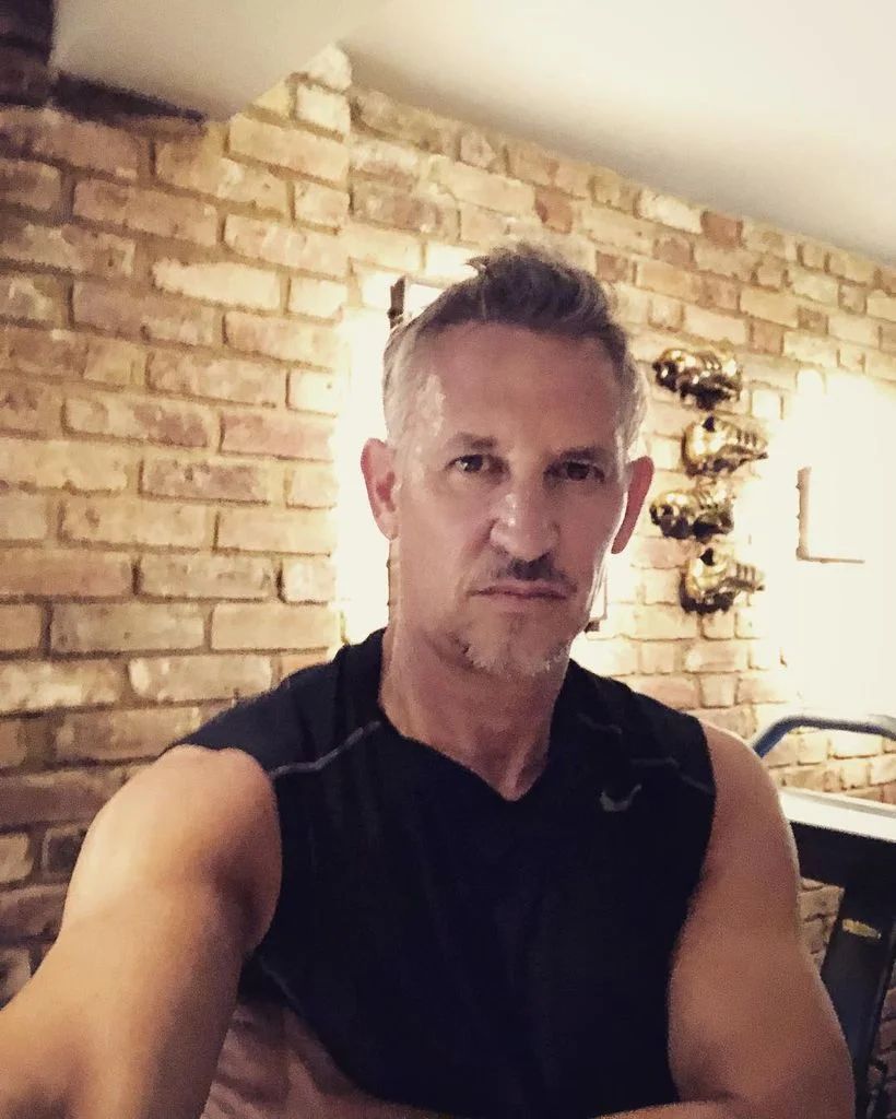 Gary Lineker home gym