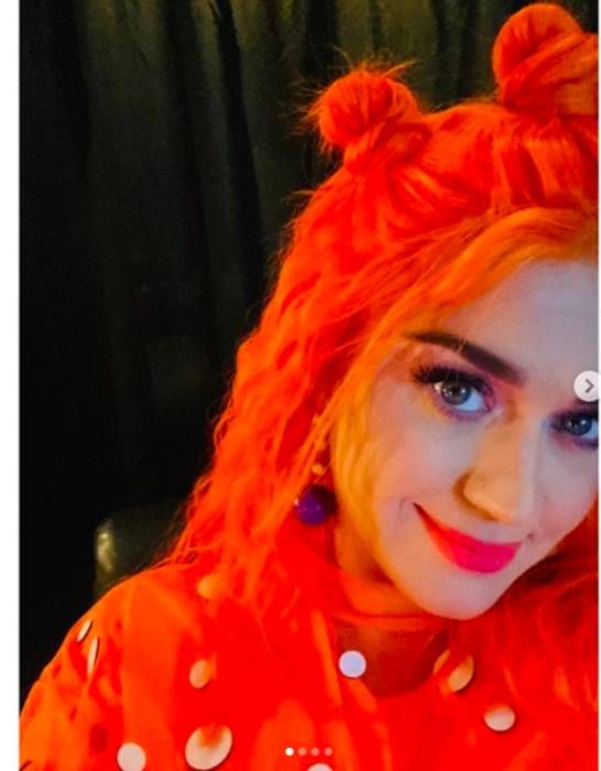 katy perry unrecognisable hair transformation