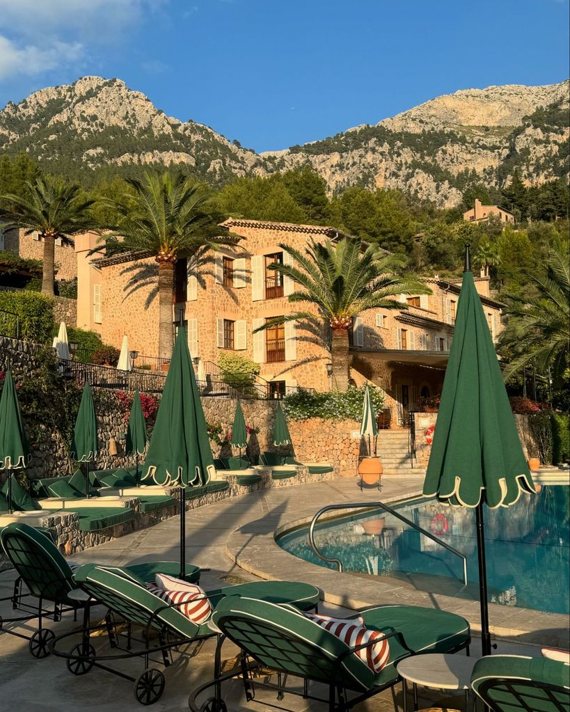 photo of lavish hotel pool in mallorca