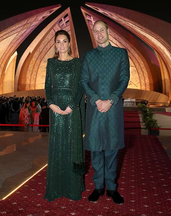 Prince William Kate Pakistan gala