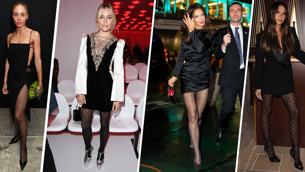 Sheer Tights: A Major Trend on the Runways and Celebs