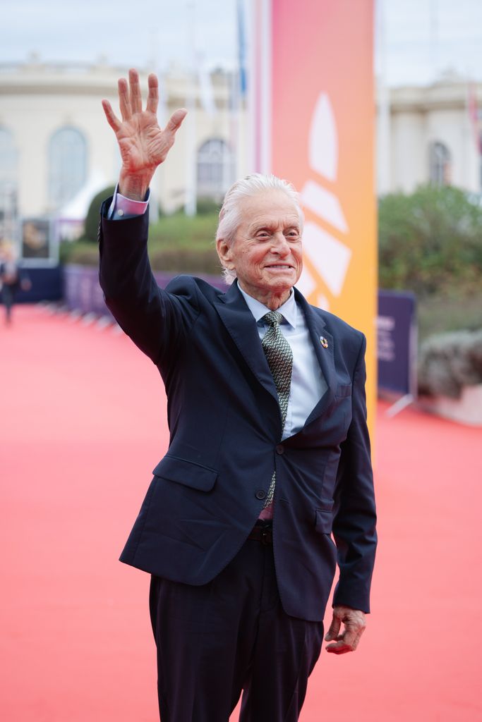 Michael Douglas attends the opening ceremony during the 50th Deauville American Film Festival on September 06, 2024 in Deauville, France.