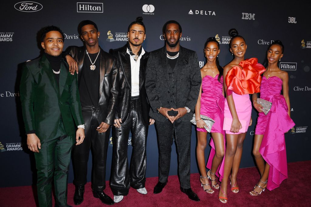 Sean 'Diddy' Combs' son King is dripping in diamonds as he shows off