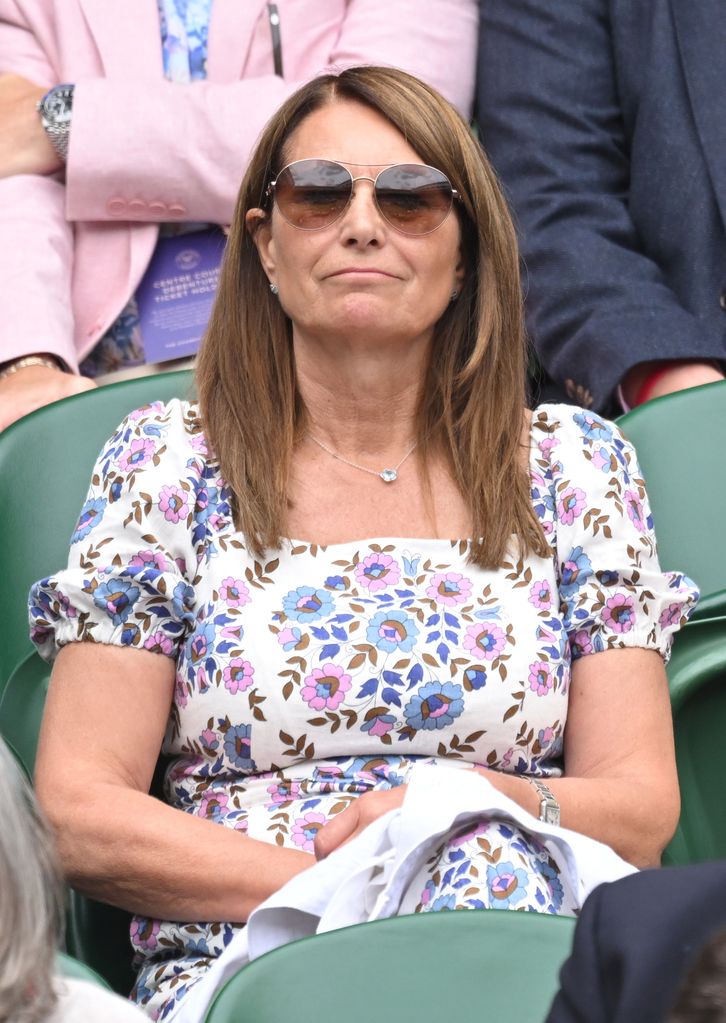   Carole Middleton em Wimbledon 2022