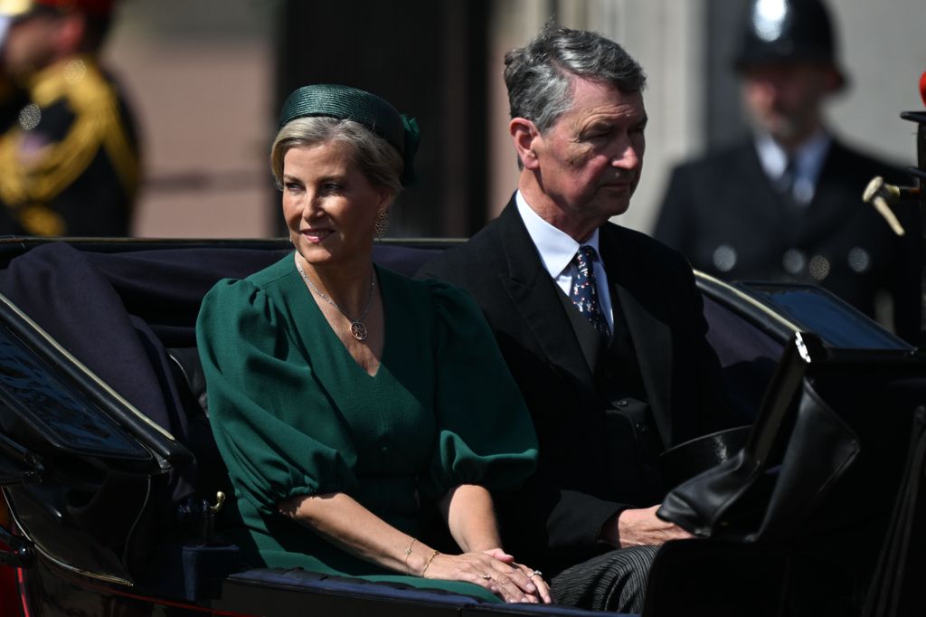 Sophie, Duchess of Edinburgh at this year's Trooping the Colour