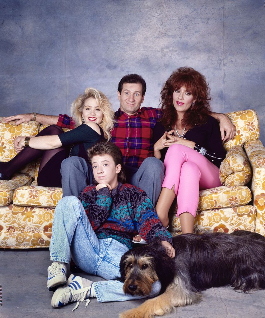 Acteurs mariés et enfants Christina Applegate, David Faustino, Ed O'Nell et Katy Saga