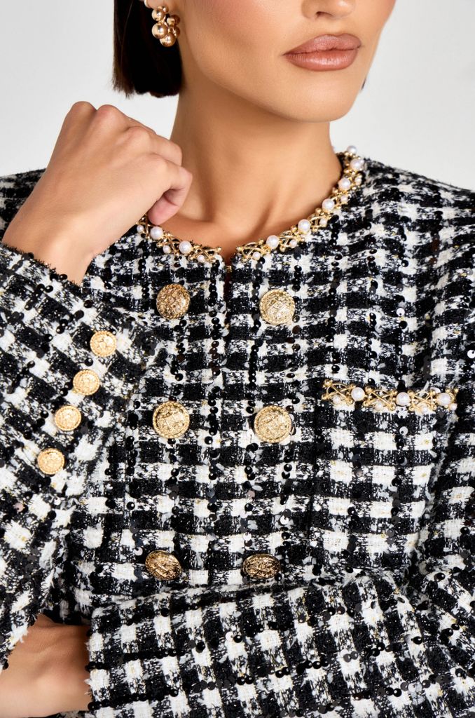 Nadine Merabi trophy jacket