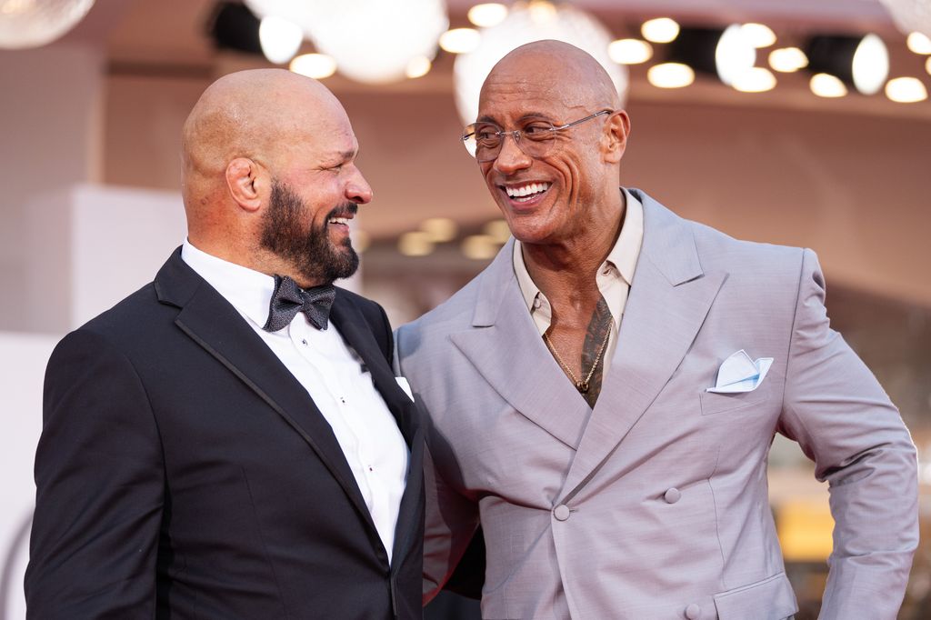 dwayne johnson mark kerr venice