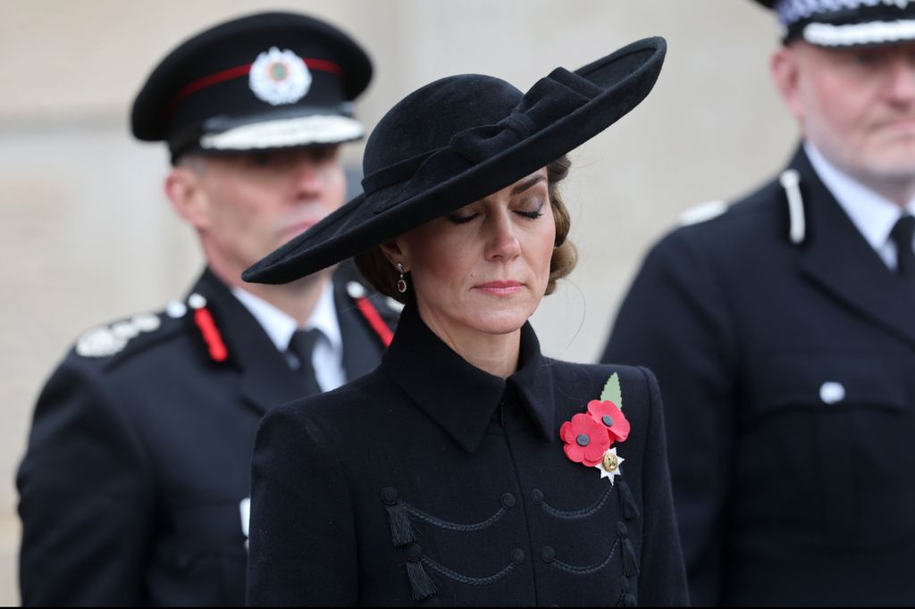 Princess Kate attends the Armistice Day Service of Remembrance