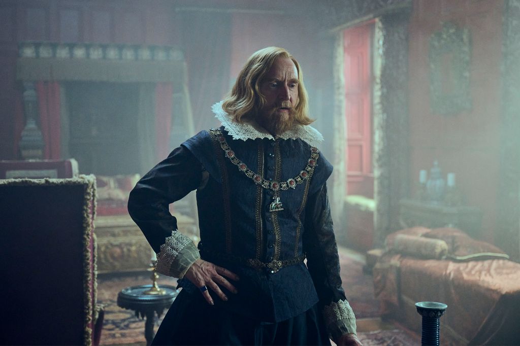 Tony Curran as King James in Mary & George