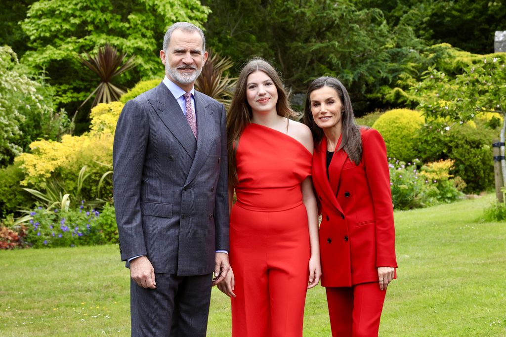 King Felipe VI of Spain and Queen Letizia of Spain attend their daughter Sofia's Graduation at UWC Atlantic College